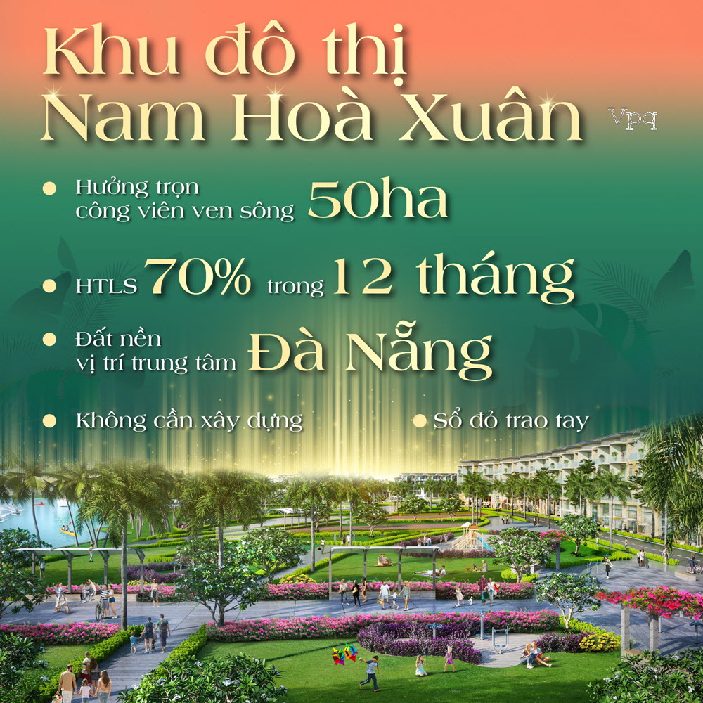 Chính sách bán hàng Sun Riverpolis - KĐT Nam Hòa Xuân Đà Nẵng